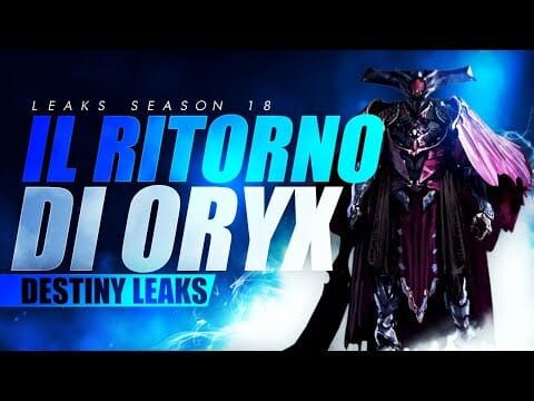 IL RITORNO DI ORYX UNO STRANO COMPLOTTO E UNA MORTE INASPETTATA DESTINY 2 ▶️ DESTINY 2 LEAKS