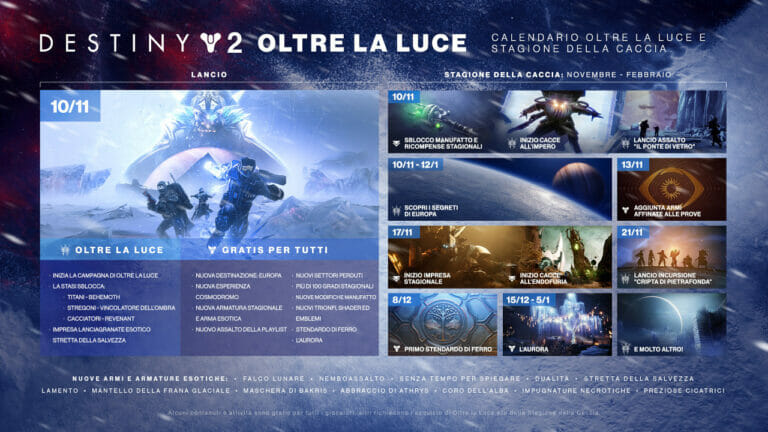 Destiny 2 Oltre La Luce: Pronti alla nuova missione stagionale della Stagione della Caccia?