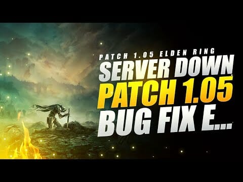 ELDEN RING SERVER DOWN E NUOVA PATCH 1.05 IN ARRIVO COSA CAMBIA? ▶️ ELDEN RING PATCH 1.05 ELDEN RING SERVER DOWN E NUOVA PATCH 1.05 IN ARRIVO COSA CAMBIA? ▶️ ELDEN RING PATCH 1.05