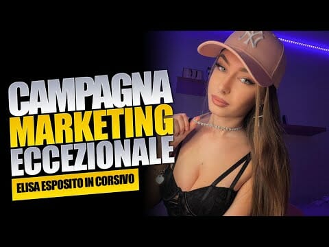 ELISA ESPOSITO E IL PARLARE IN CORSIVO ▶️ LA MIGLIOR CAMPAGNA MARKETING DI SEMPRE
