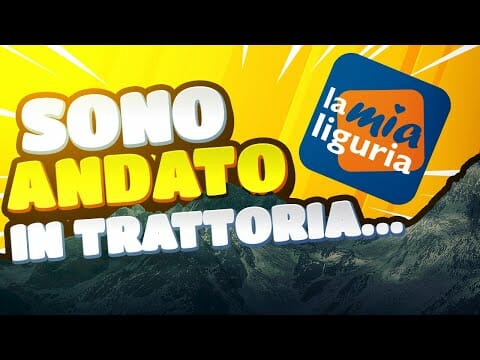LA MIA LIGURIA SONO ANDATO IN TRATTORIA ▶️ VLOG DELLA DOMENICA DI UN GENOVESE PER BENE