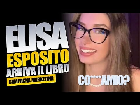 ELISA ESPOSITO E IL PARLARE IN CORSIVO ARRIVA IL LIBRO ▶️ IL MARKETING CONTINUA