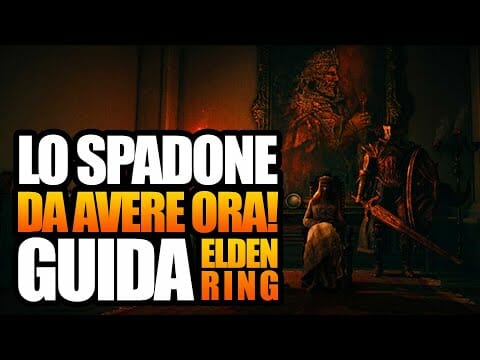 Lo SPADONE MIGLIORE di tutto ELDEN RING! Lo SPADONE MIGLIORE di tutto ELDEN RING!