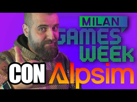MILANO GAMES WEEK con ALPSIM e una linea INTERNET TOP 🔝