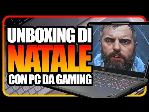 UNBOXING di NATALE con PC GAMING da 3000€ e molto altro
