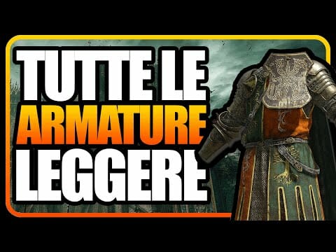 TUTTE le ARMATURE LEGGERE di ELDEN RING