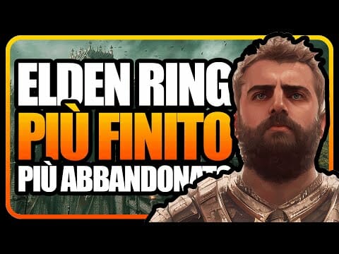 ELDEN RING è il gioco più FINITO e più ABBANDONATO dell’anno ELDEN RING è il gioco più FINITO e più ABBANDONATO dell’anno
