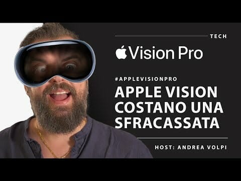 APPLE VISION PRO costo ELEVATO ma PRESTAZIONI da PC APPLE VISION PRO costo ELEVATO ma PRESTAZIONI da PC