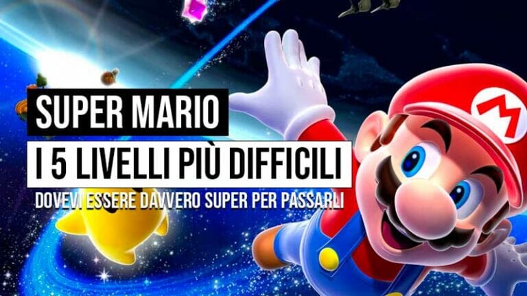 5 livelli piu difficili di super mario