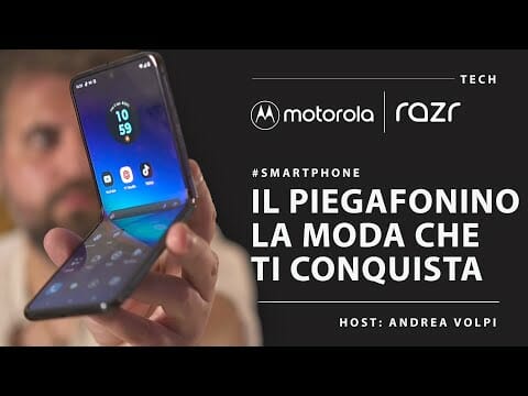 IL PIEGAFONINO la nuova moda con MOTOROLA RAZR 40 ULTRA