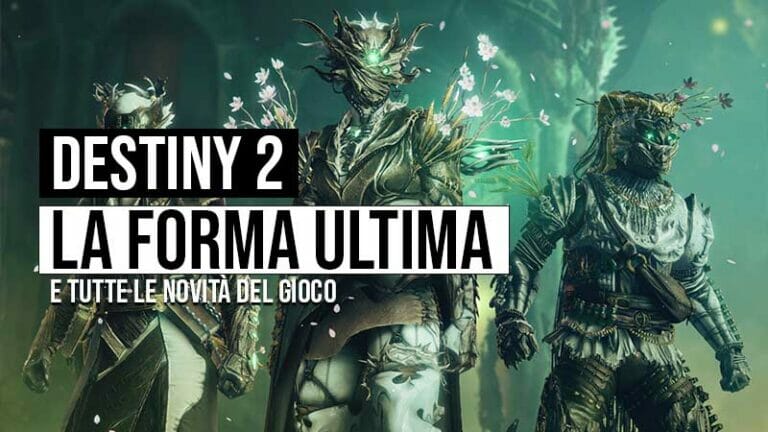 annuncio destiny 2 la forma ultima