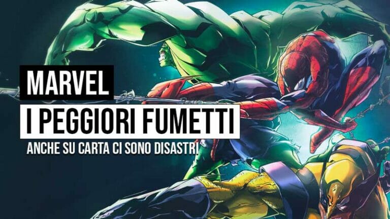 I 5 peggiori fumetti della Marvel Comics