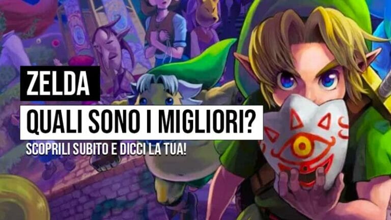 top 5 giochi di zelda mai creati