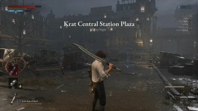 lies of p, la stazione di krat