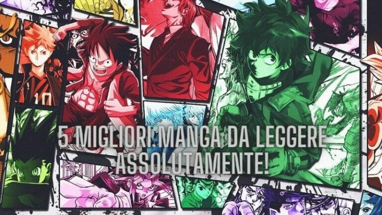 I 5 MIGLIORI Manga da leggere assolutamente! I 5 MIGLIORI Manga da leggere assolutamente!