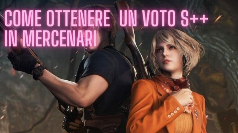 GUIDA RESIDENT EVIL 4 come ottenere un VOTO S++ in MERCENARI GUIDA RESIDENT EVIL 4 come ottenere un VOTO S++ in MERCENARI