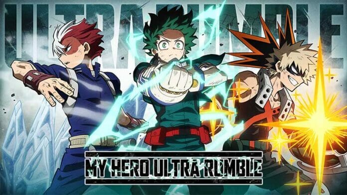 my hero ultra rumble copertina