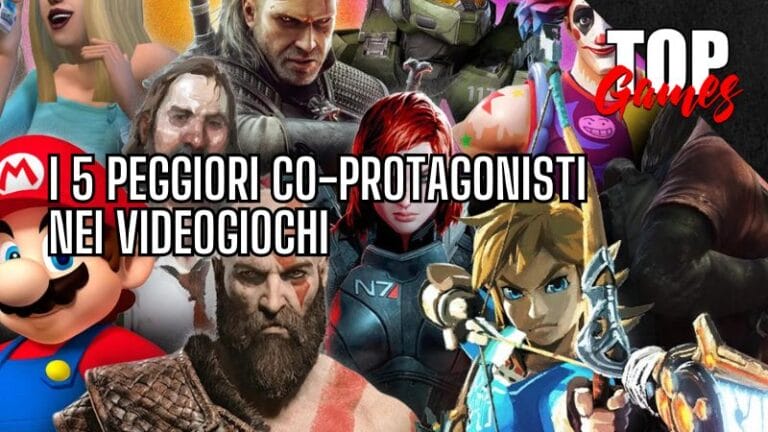 I 5 PEGGIORI co-protagonisti nei VIDEOGIOCHI