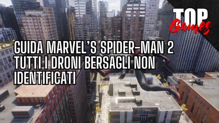 marvel's spider-man 2 tutti i droni cover top games italia