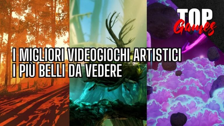 I MIGLIORI videogiochi ARTISTICI