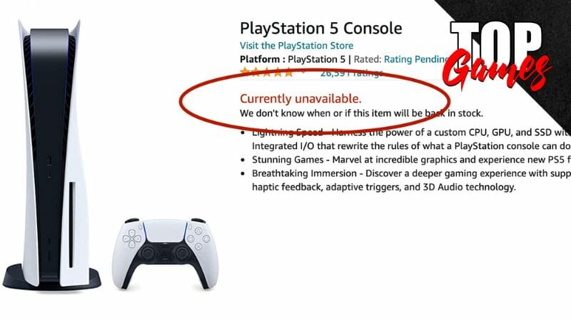 ps5 stand non disponibile