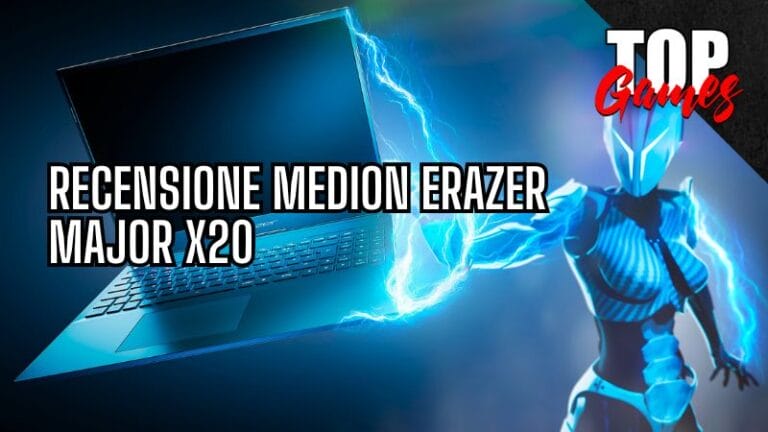 recensione erazer major x20 cover