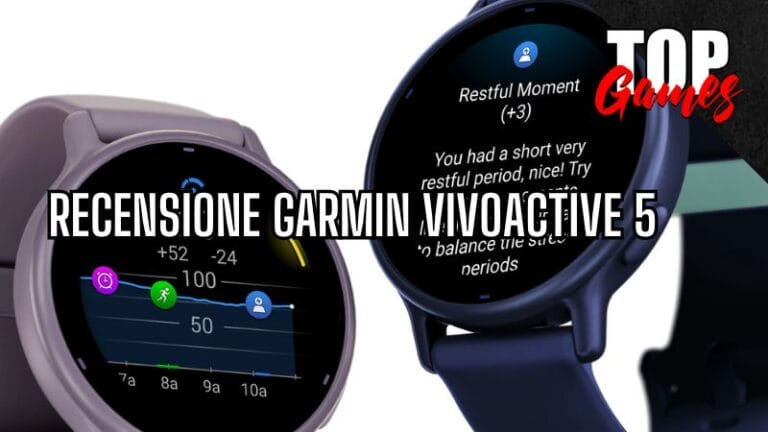 recensione garmin vivoactive 5 top games italia