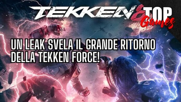 tekken 8 ritorna tekken force cover