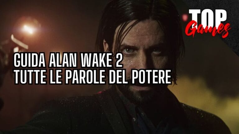 ALAN WAKE 2 tutte le PAROLE cover