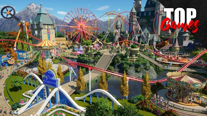 giochi chill per rilassarti nel weekend Planet Coaster top games italia