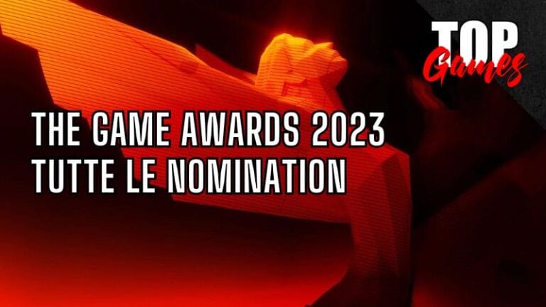 the game awards 2023 tutte le nomination copertina top games italia