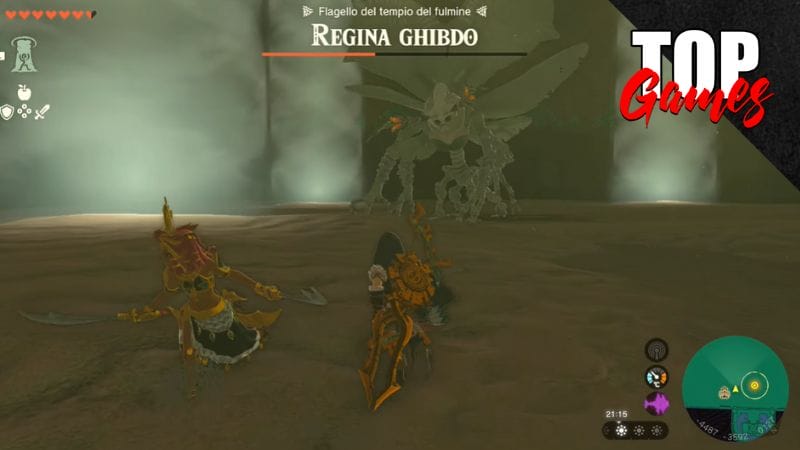 guida zelda tears of the kingdom boss regina ghibdo seconda fase nidi ghibdo top games italia