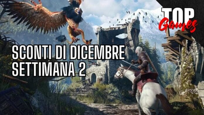 i migliori videogiochi in sconto della seconda settimana di dicembre copertina top games italia