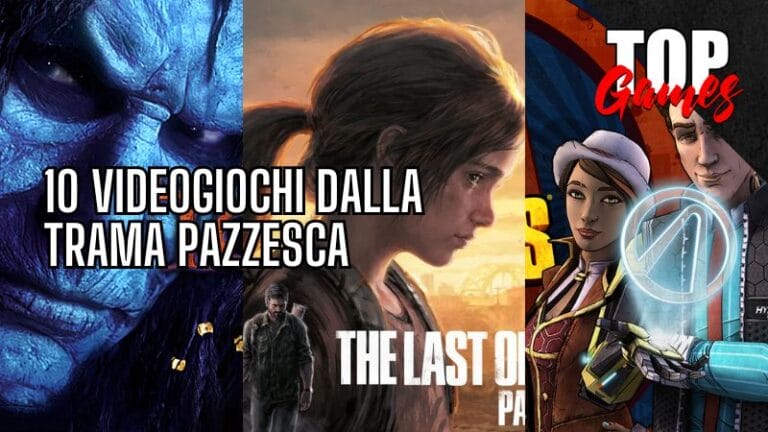 VIDEOGIOCHI dalla TRAMA INCREDIBILE cover